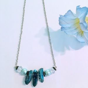 Quartz Gemstone Necklace